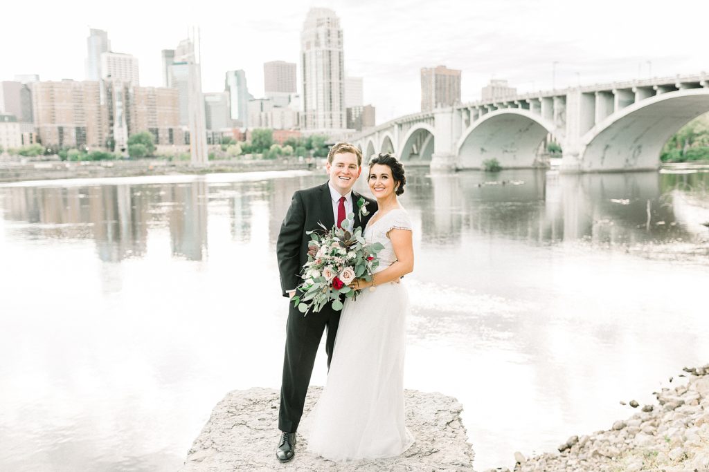 Downtown Minneapolis Fall Wedding