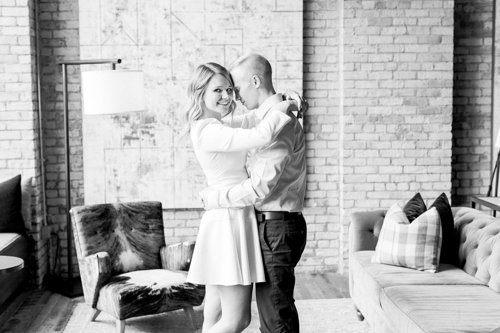 Hewing Hotel engagement session