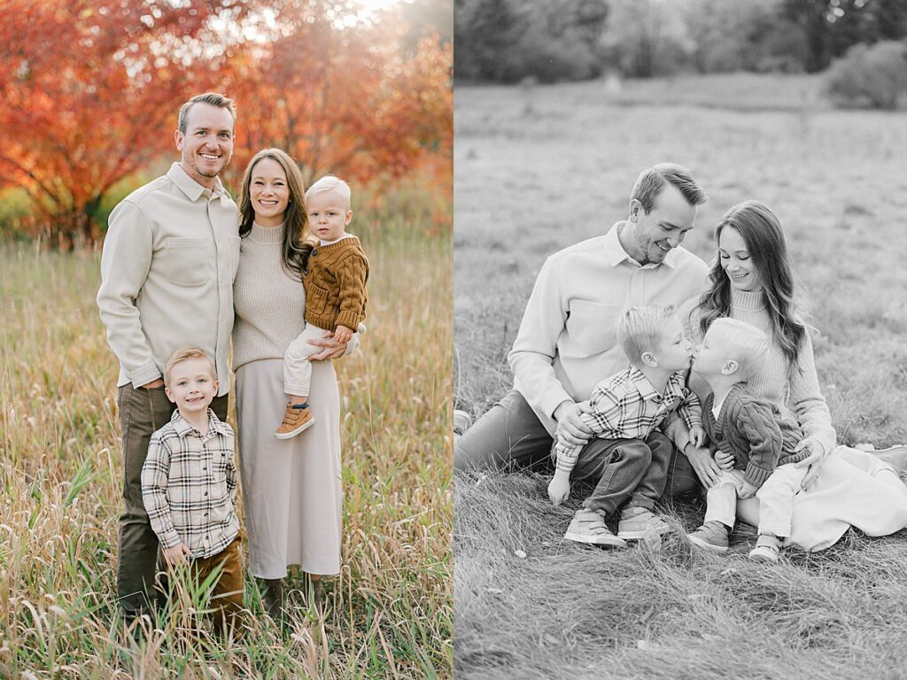 Minnesota fall family photos