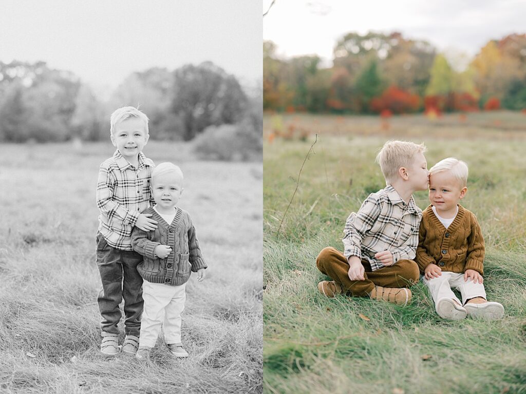 Pictures with toddler brothers