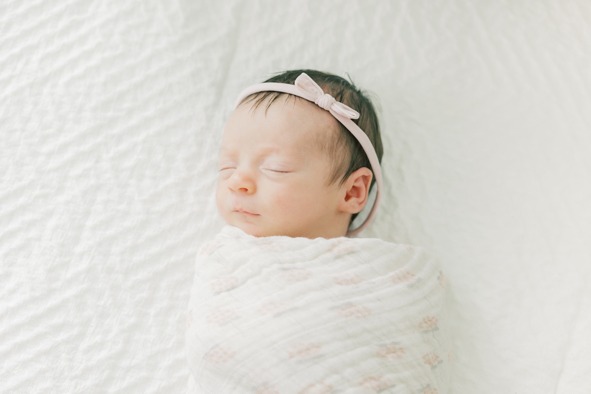 Baby Girl Studio Newborn Photos