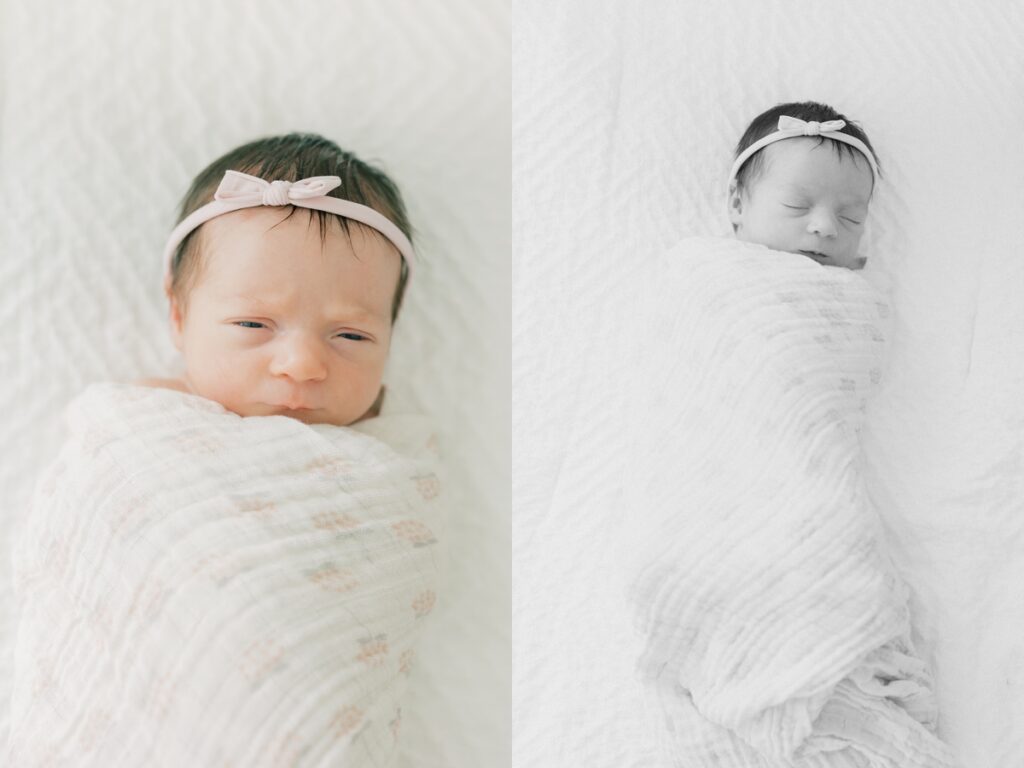 Baby Girl Studio Newborn Photos